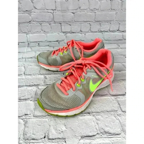 Nike Zoom Winflo Running Sneakers Tennis Shoes Sz 6 Gray Dynamicweb Women's - Picture 8 of 9